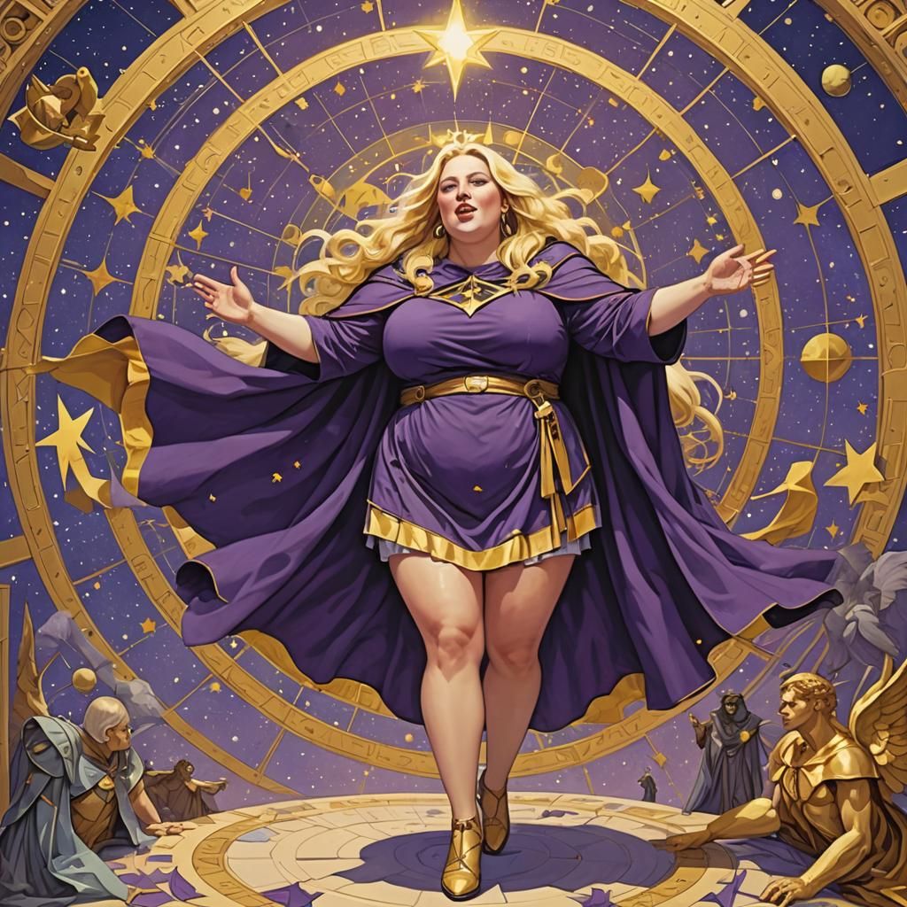 Supergoddess Sings Operatic Aria in Cyberspace