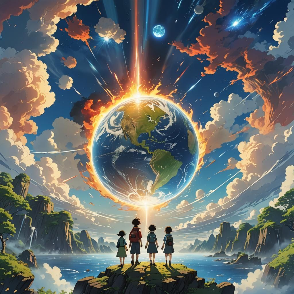 Ethereal Elements Around Earth: Studio Ghibli Anime