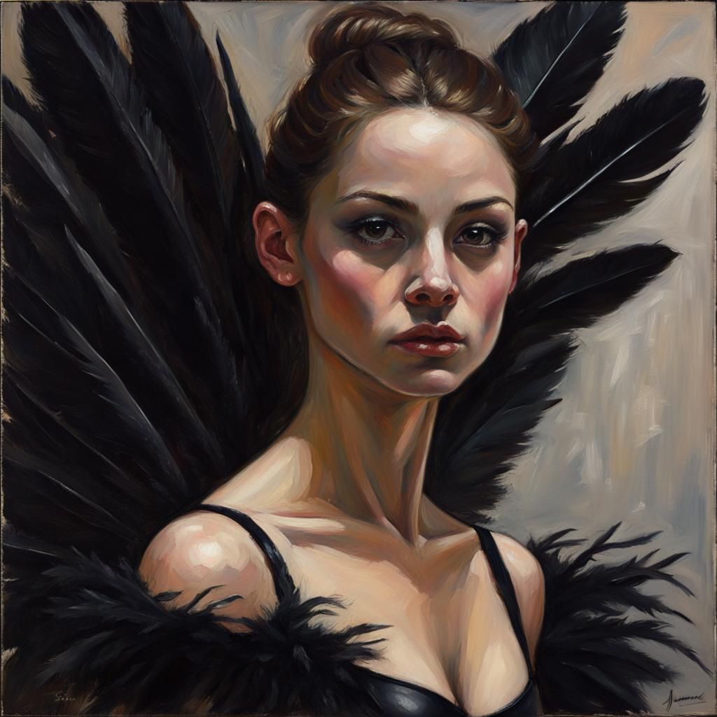 "Black Swan" - ballerina