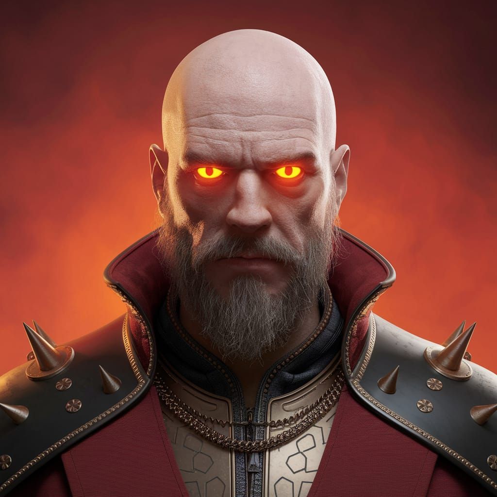 Grimdark Art in Dark Fantasy Style