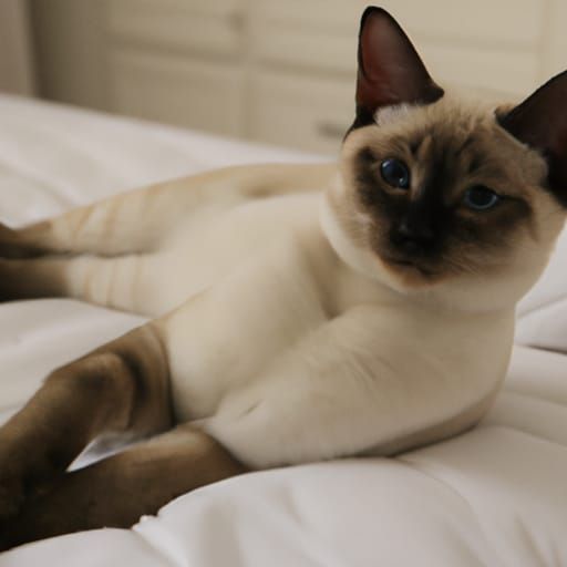 Fluffy Cute Cat Resembling Many Feline Breeds