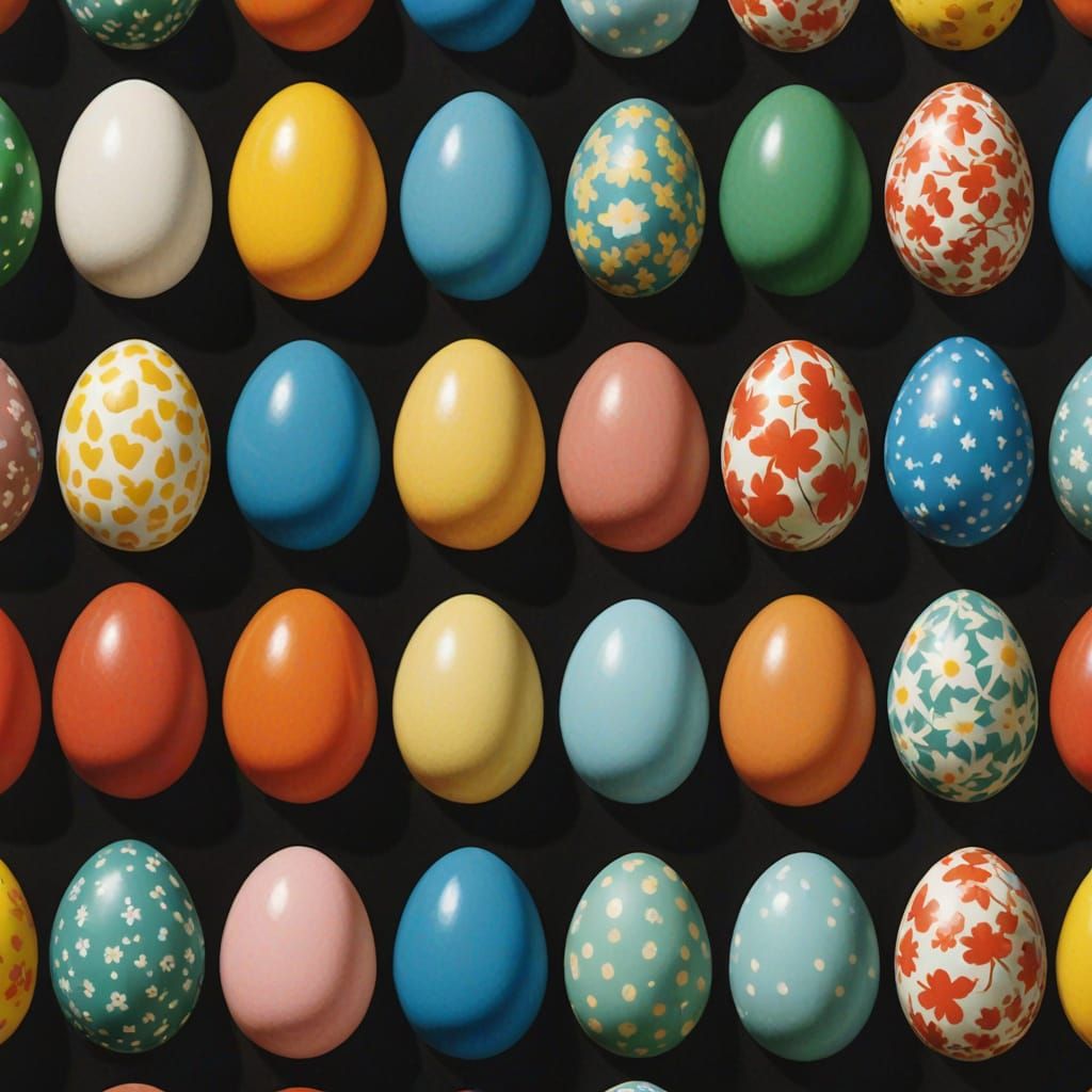 Magritte Easter eggs