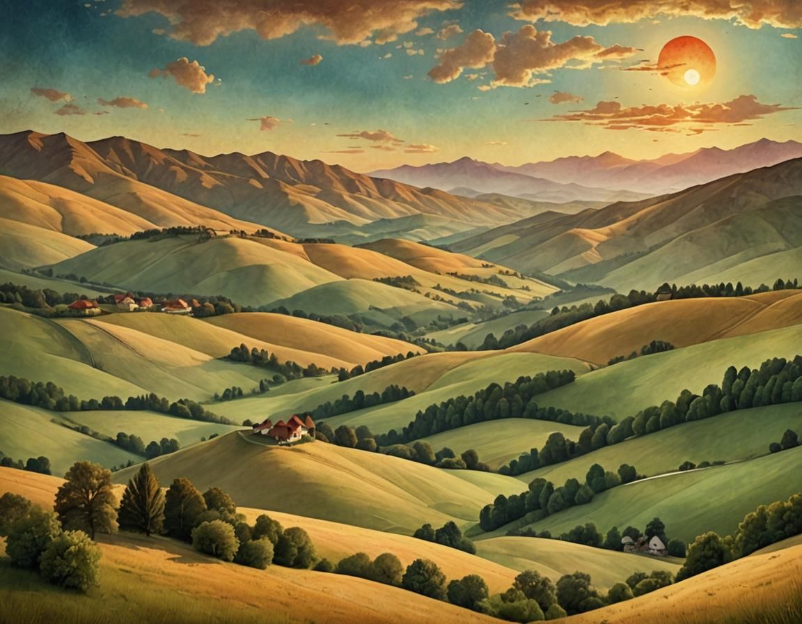 Summer landscape
