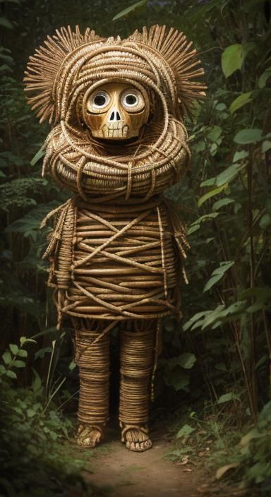 Organic Motherboard Mummy in Essenhigh Style