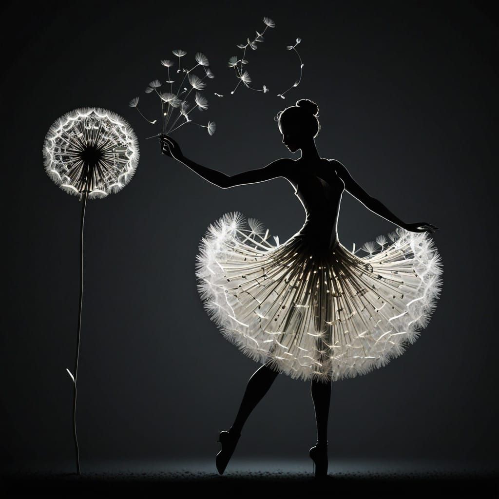 Dandelion ballerina