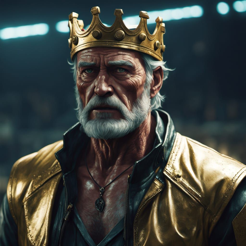 Imposing Warrior Wrestler Delivers Epic Speech at Ancient Co...