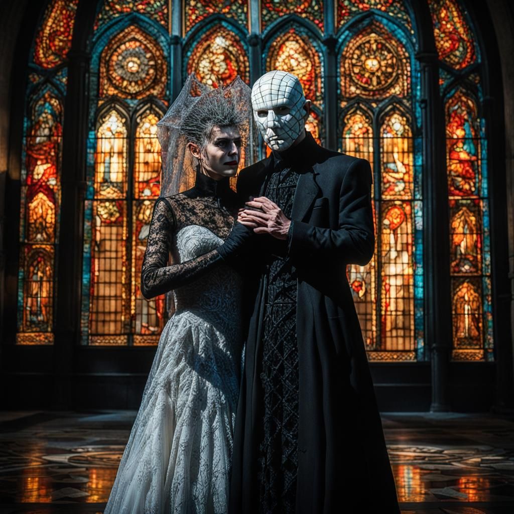 Pinhead's Wedding: A Hellraiser Cinematic Scene