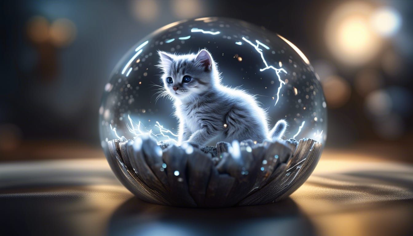 "The Prophecy Kitten" inside it