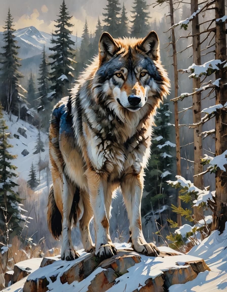 Sigma Wolf in Winter