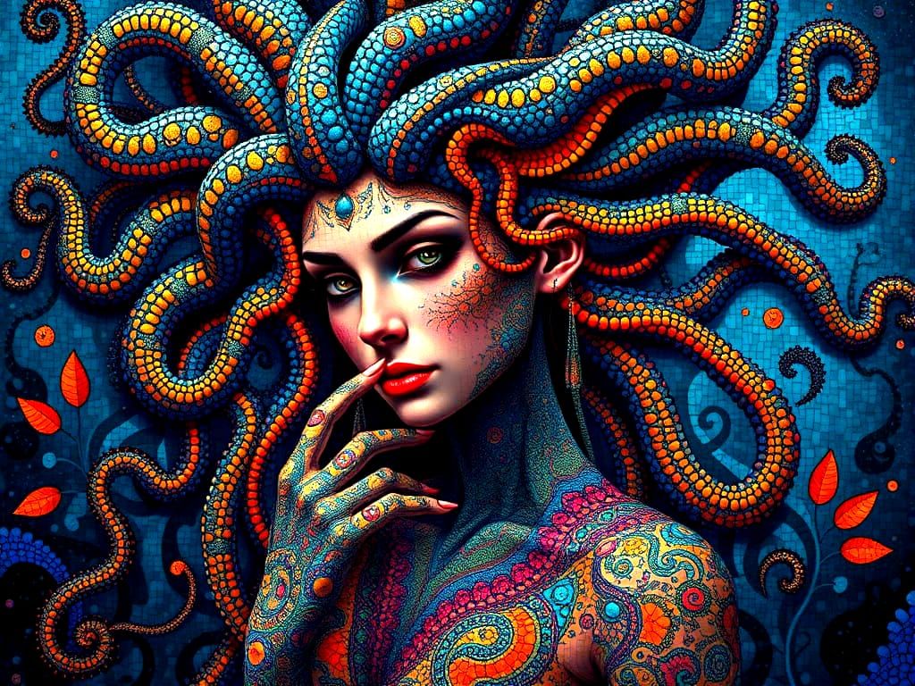 Surreal Strampunk Goddess Embodies Complexity of Emotions