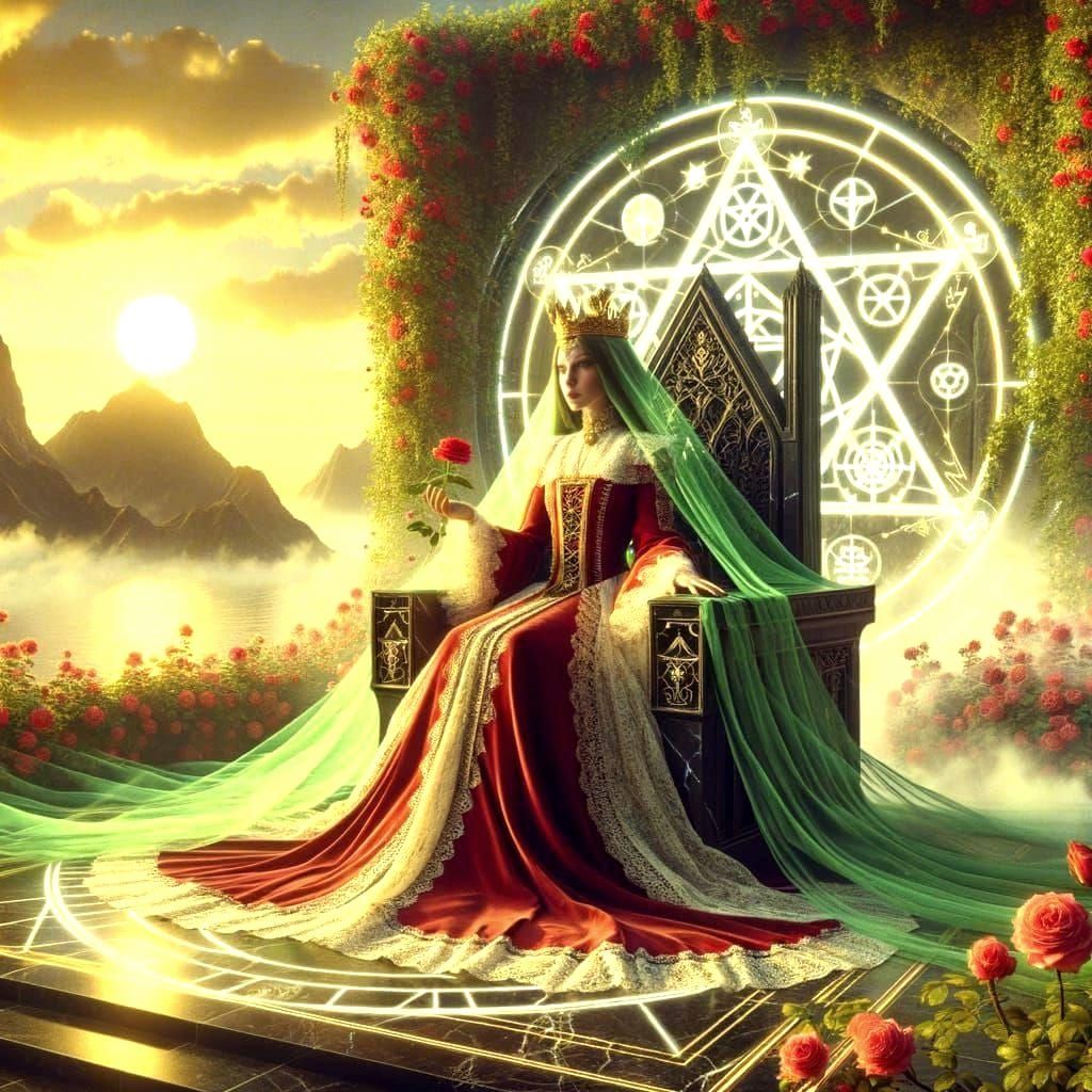 Queen of Pentacles, Tarot