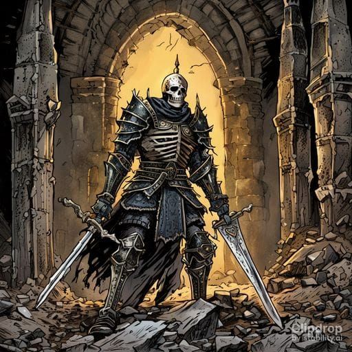 Darksouls Inspired AI Art
