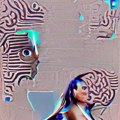 AI Generated Image From Empty Prompt