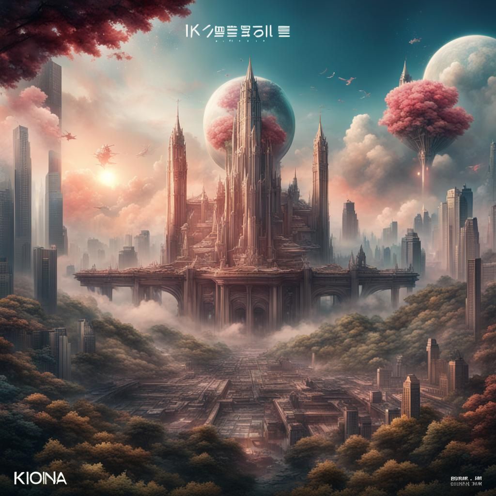 Epic K-Pop Album Cover Art