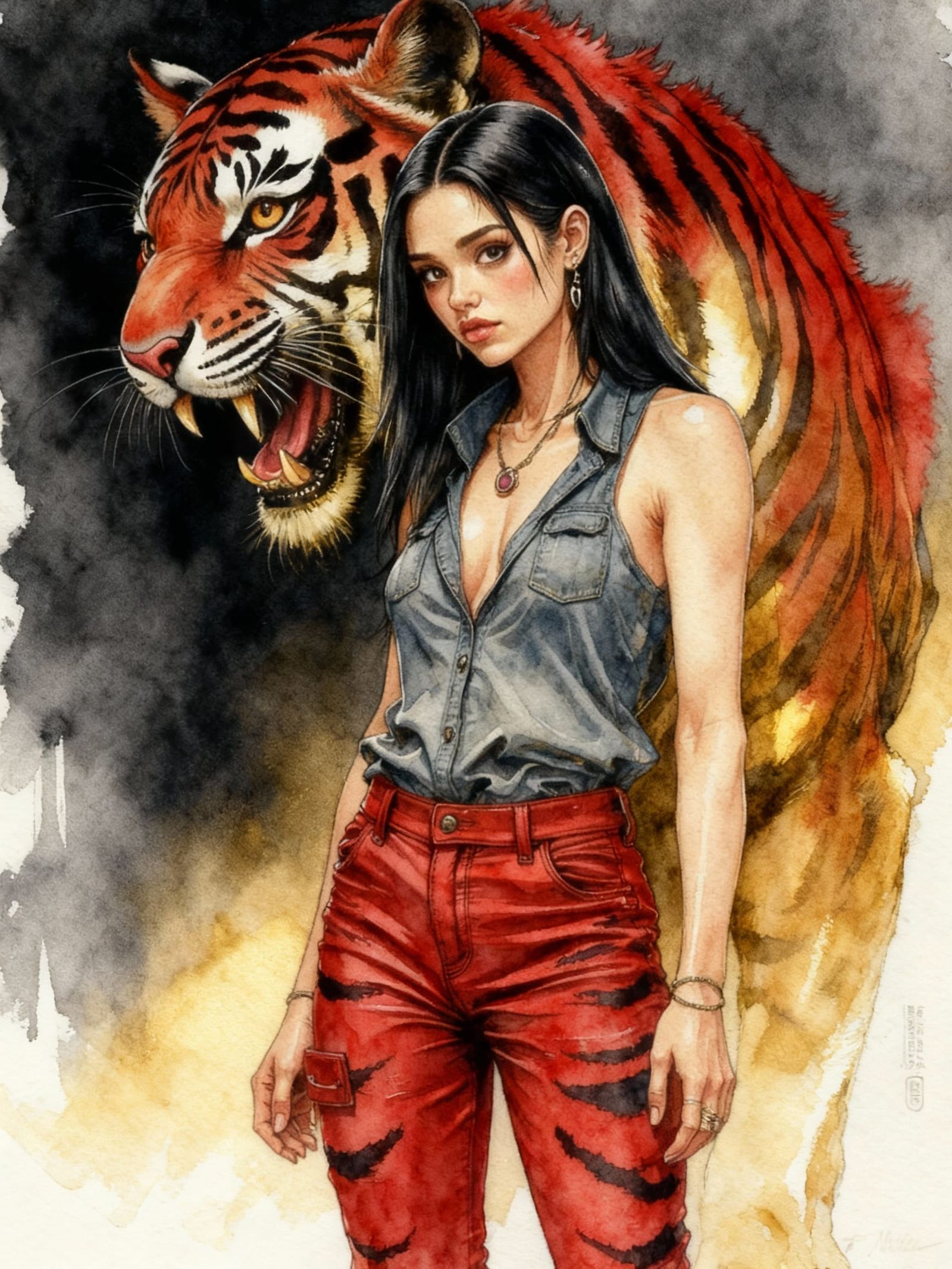 Trouble Rather the Tiger in His Lair