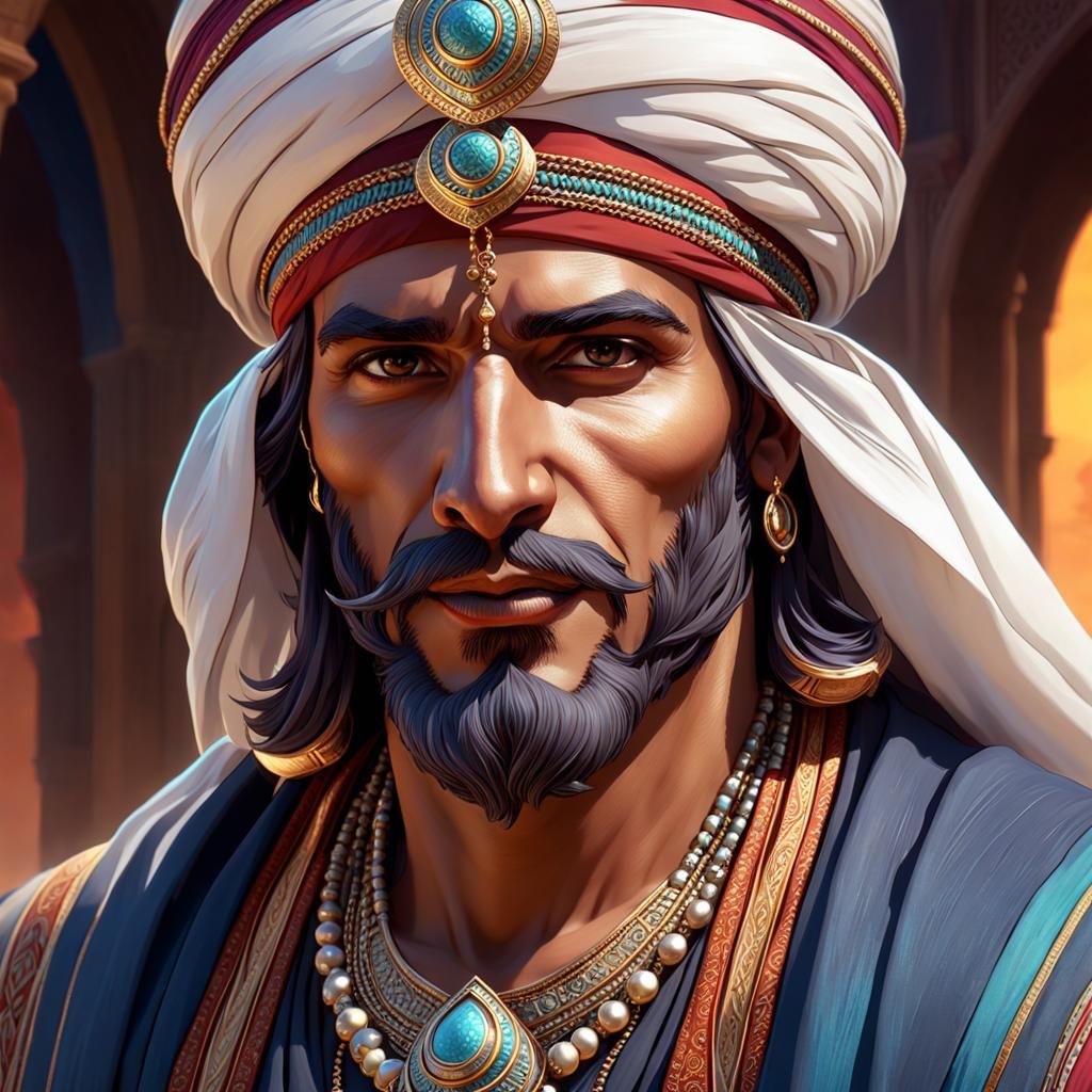 Middle Eastern Sheik