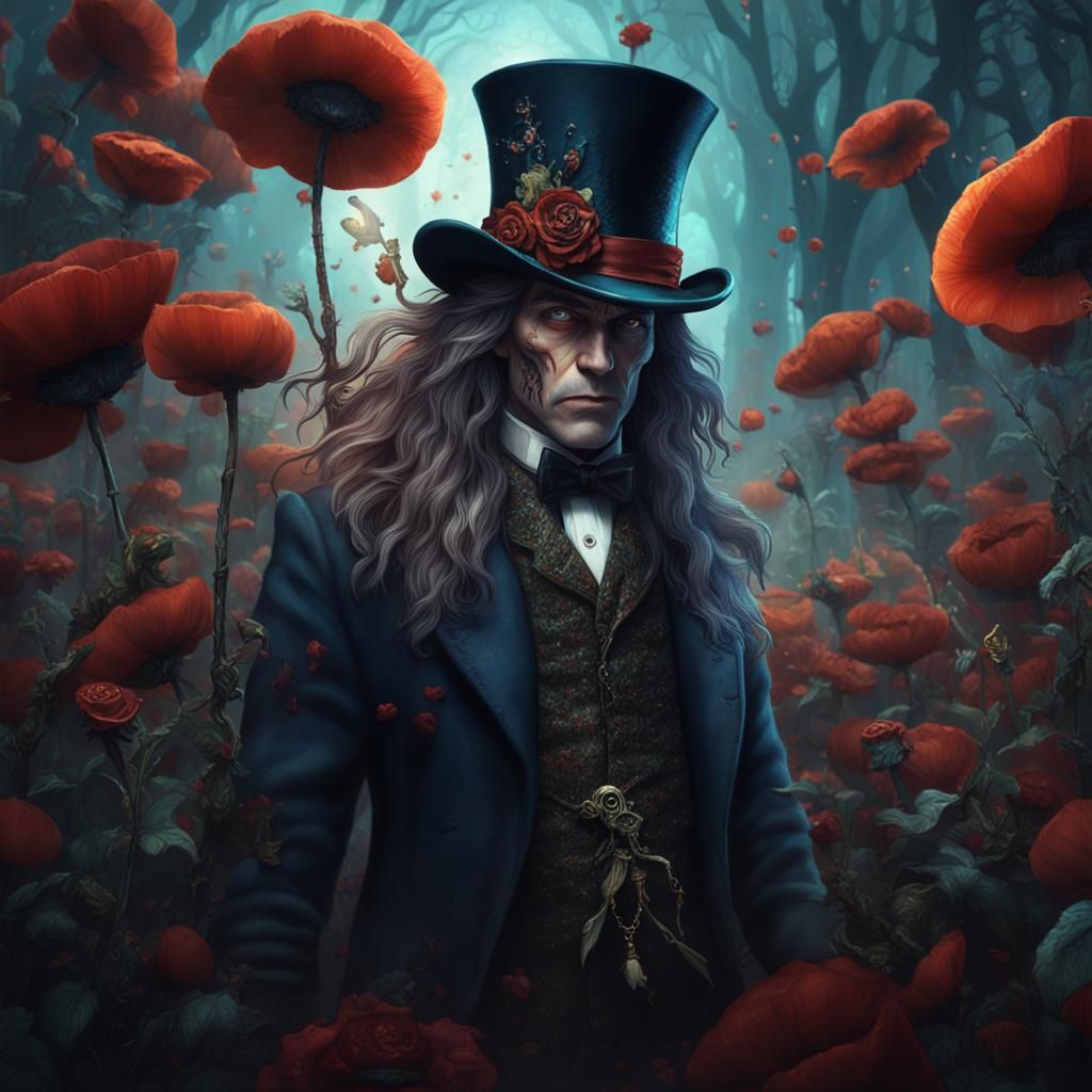 Fantastical Male Faerie in Detailed Matte Painting