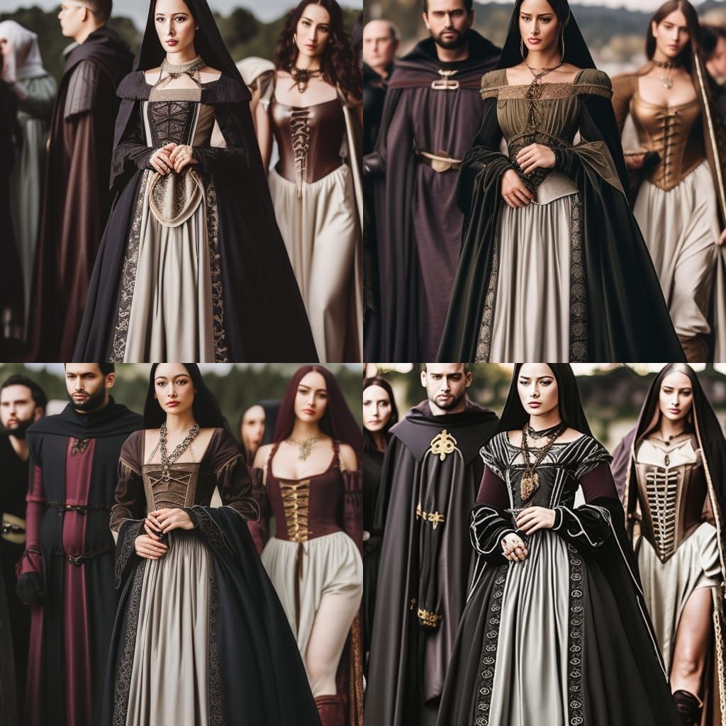 Medieval and Gothic Renaissance Fashion