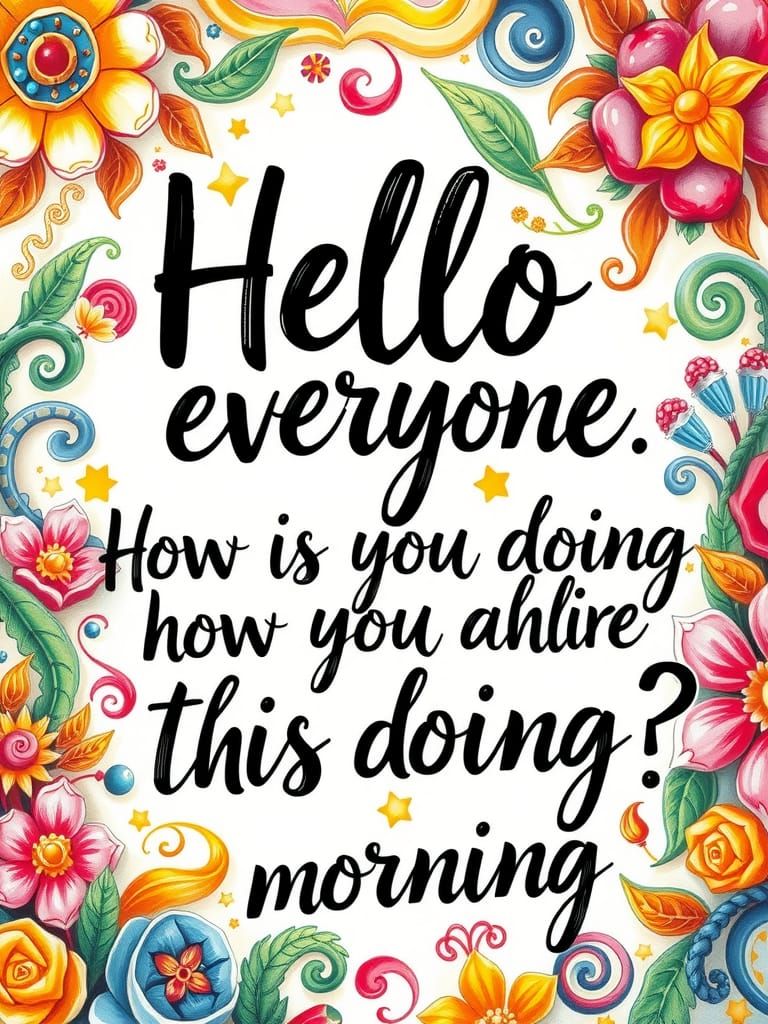 Whimsical Candyland Lettering in a Fantasy Style