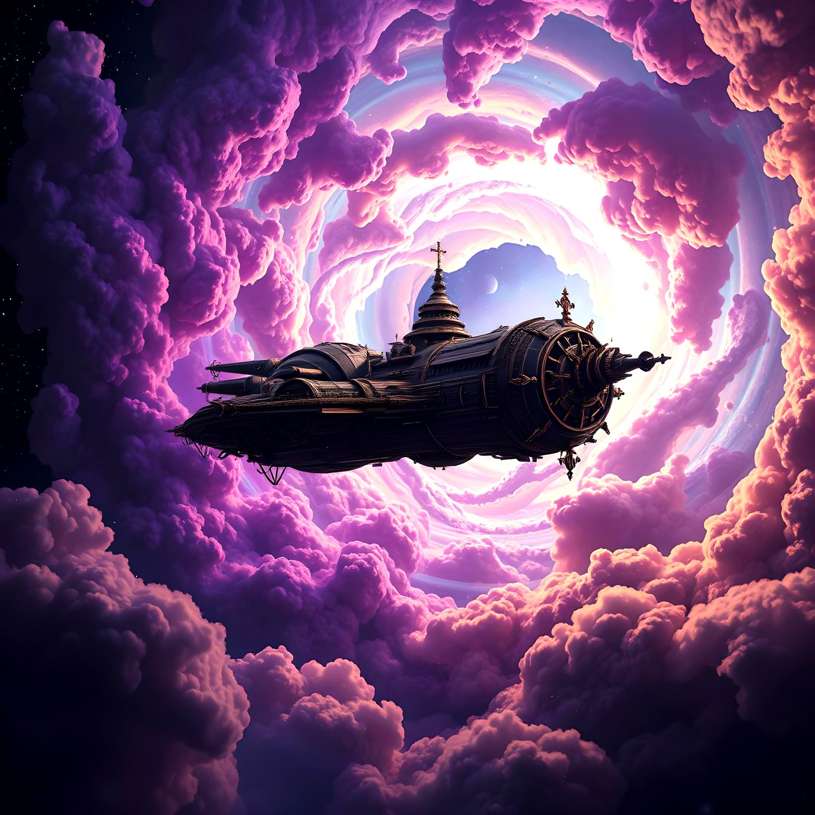 Dark Space Album Cover Art in 8k Resolution