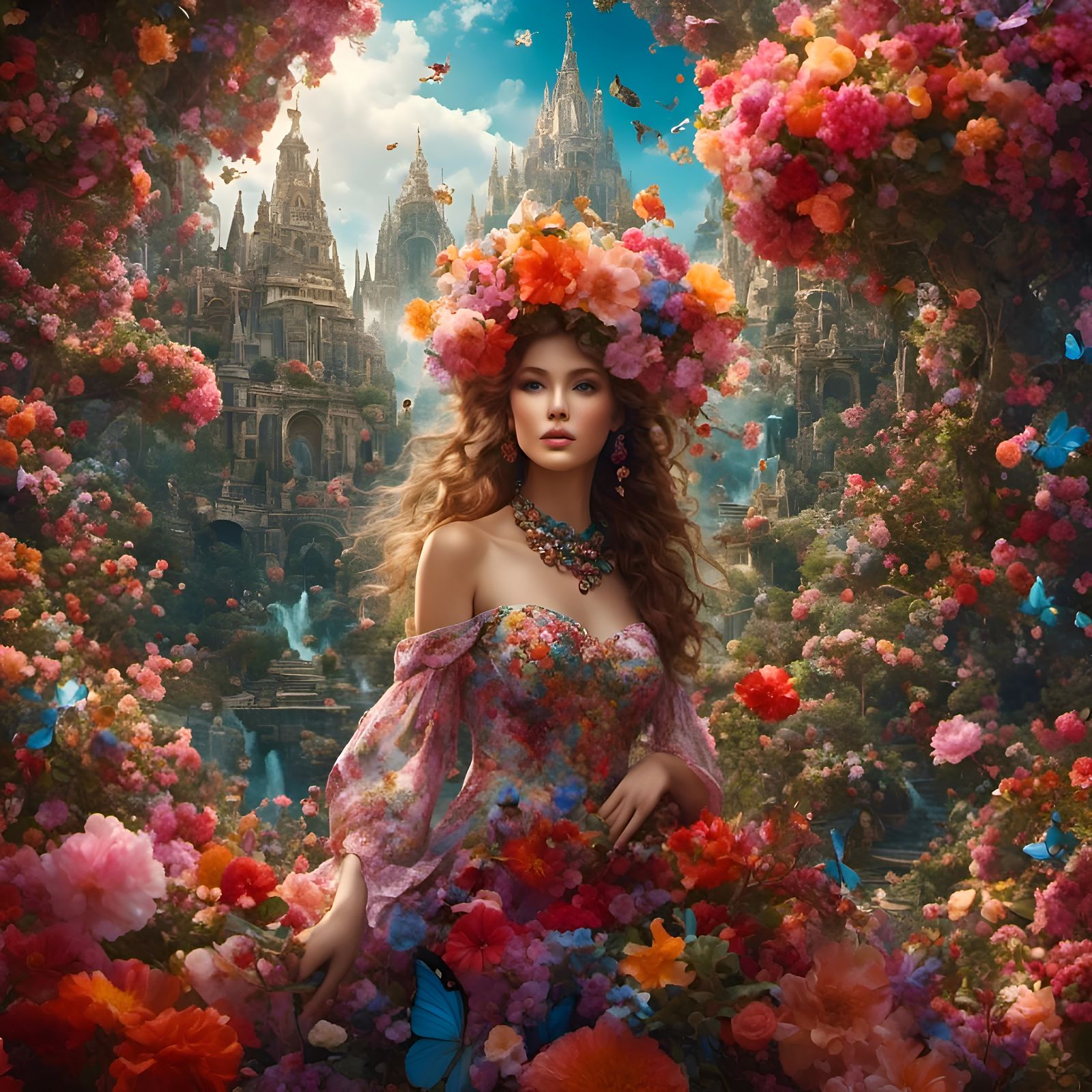 Intimate Portrait of a Hidden Girl