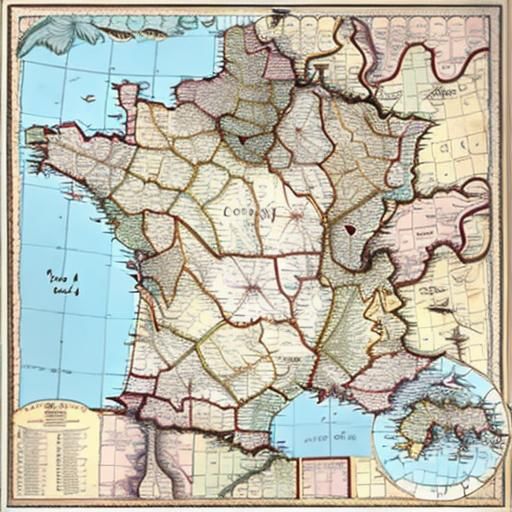 Detailed Map of England's Counties