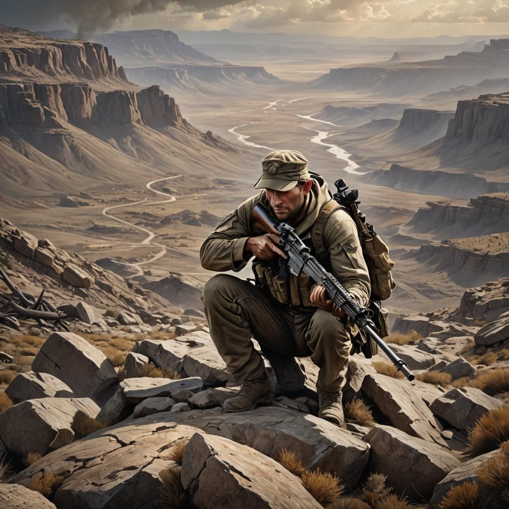 Sniper Resilience: An Epic Portrayal of Strength