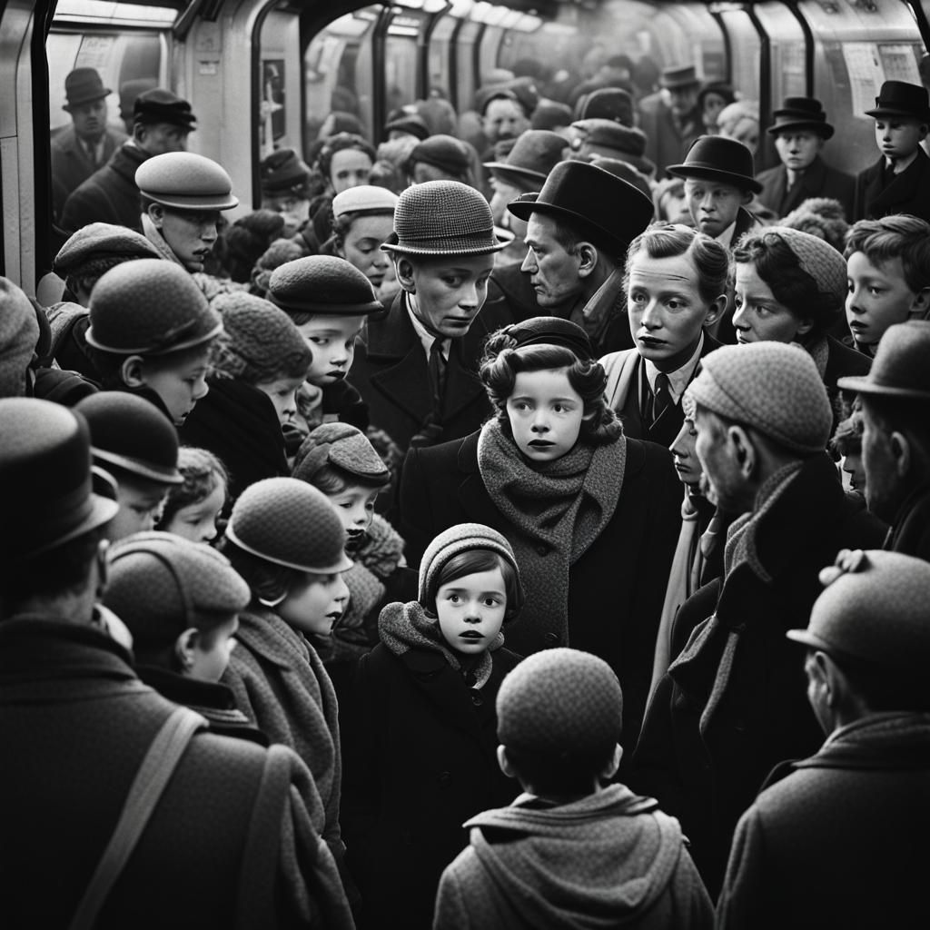 Londoners Shelter in the Underground: WW2 Documentary