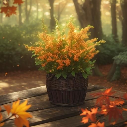 Whimsical Park Bench with Squirrels and Hedgehogs