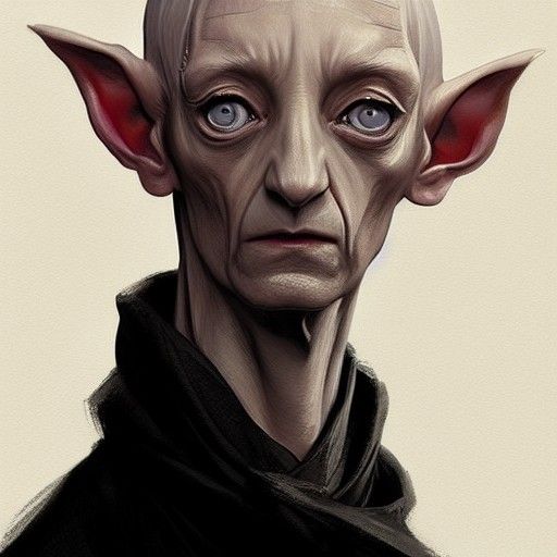 Lucius Malfoy as Dobby, Sinister Art