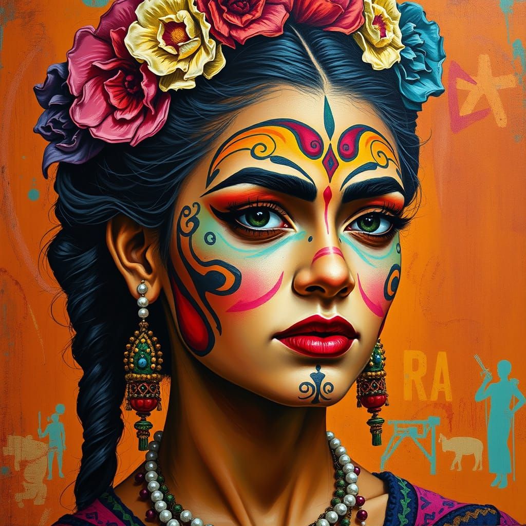 Mexican face paint