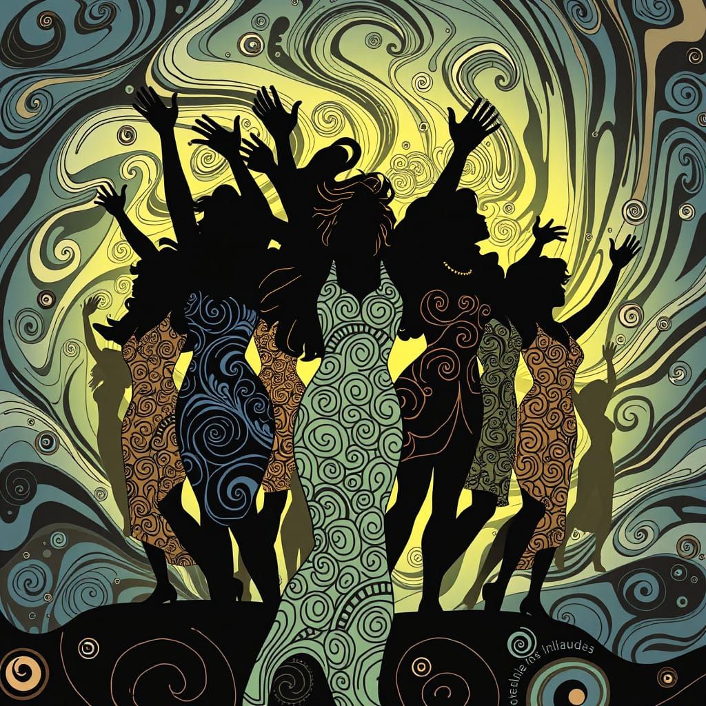 Women in Victory, Embracing Fractal Harmony