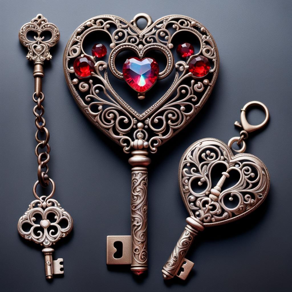 Antique Key Set