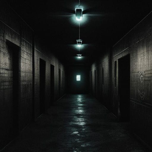 Gritty Urban Nightmare in Sepia VHS Style