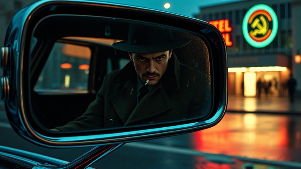 Spy in Berlin: Film Noir Reflection