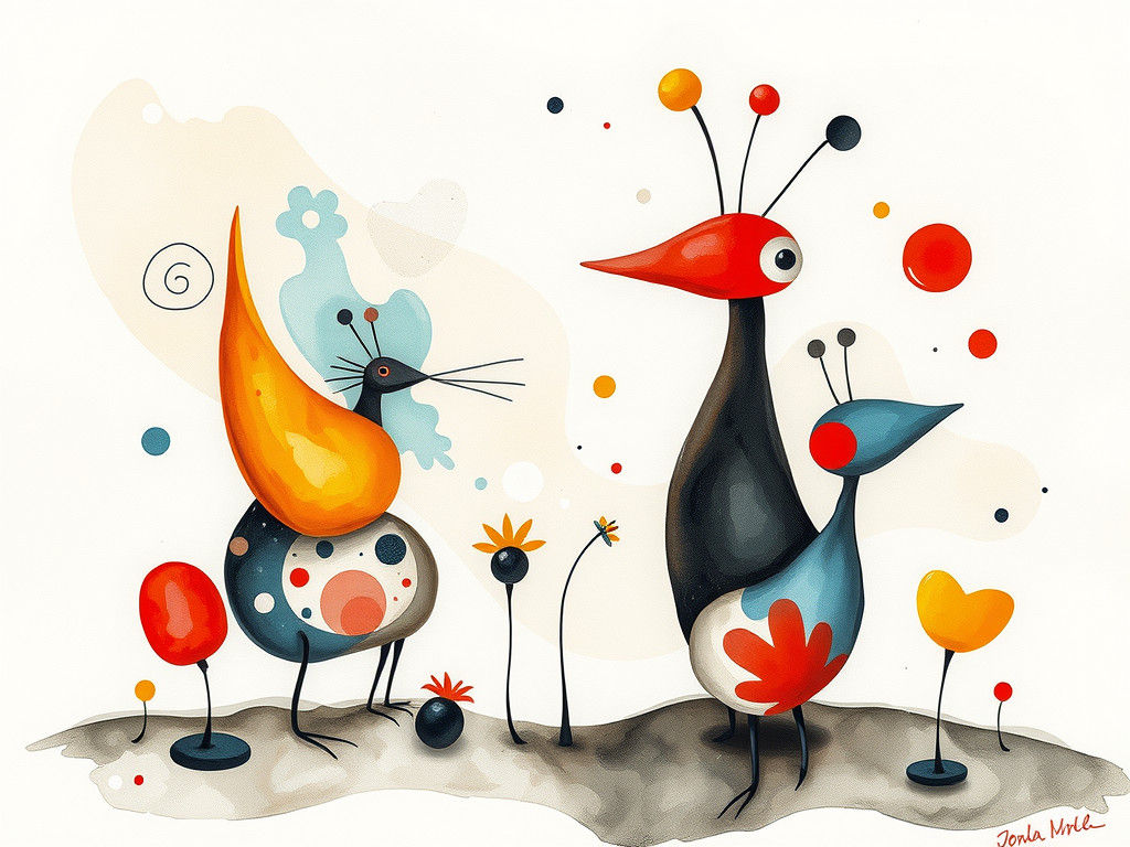 Miro's odd birds