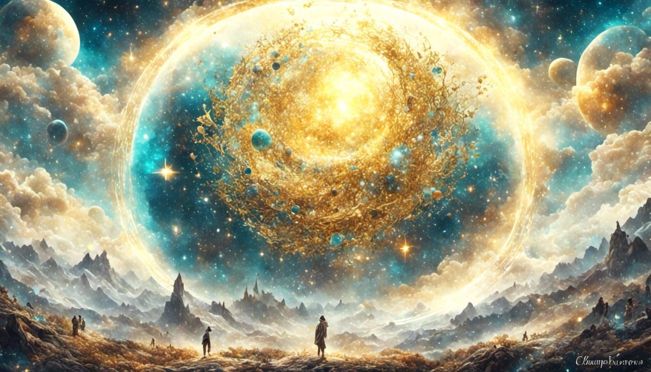 Champagne Supernova in Melancholic Style