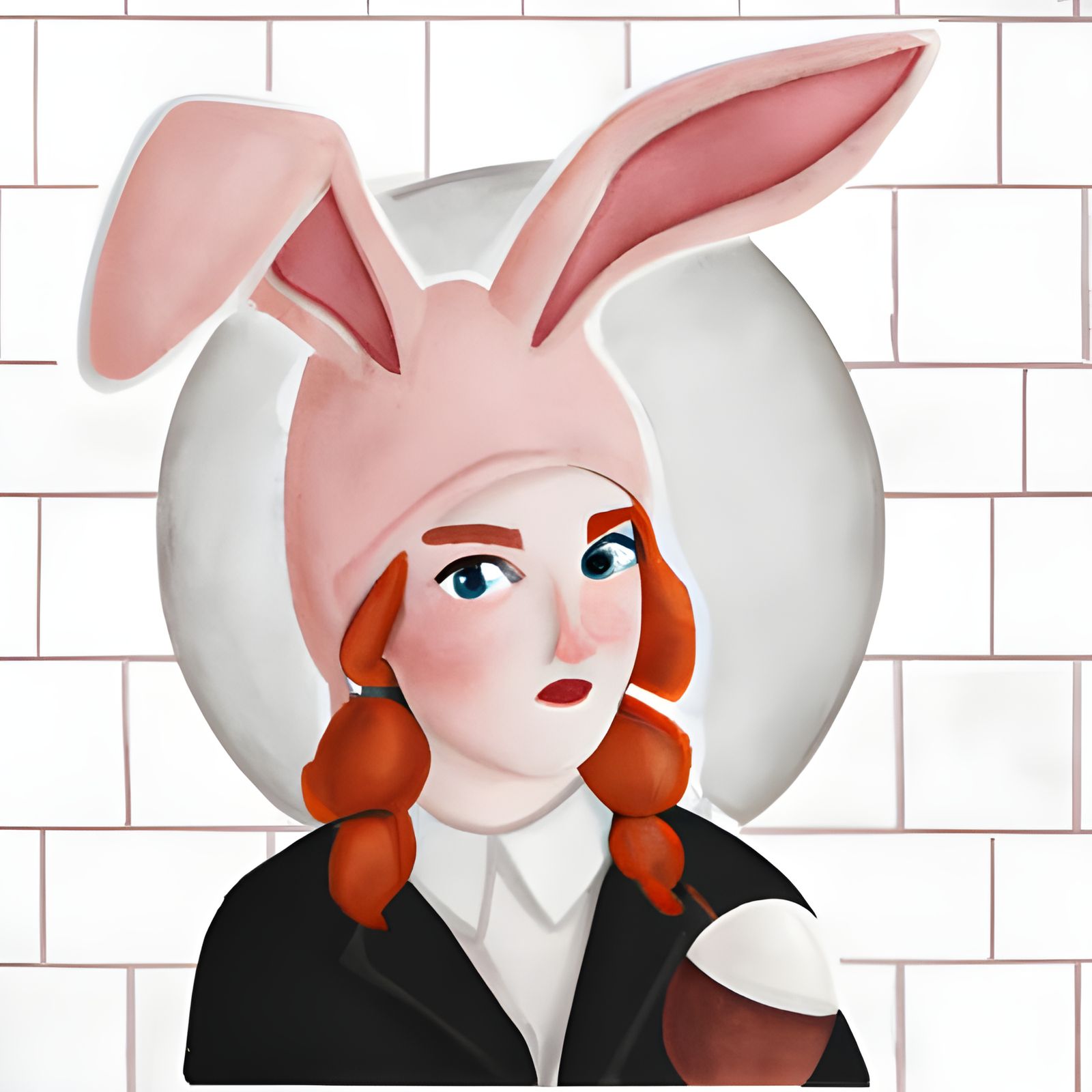 Ginny Weasley in a Bunny Suit