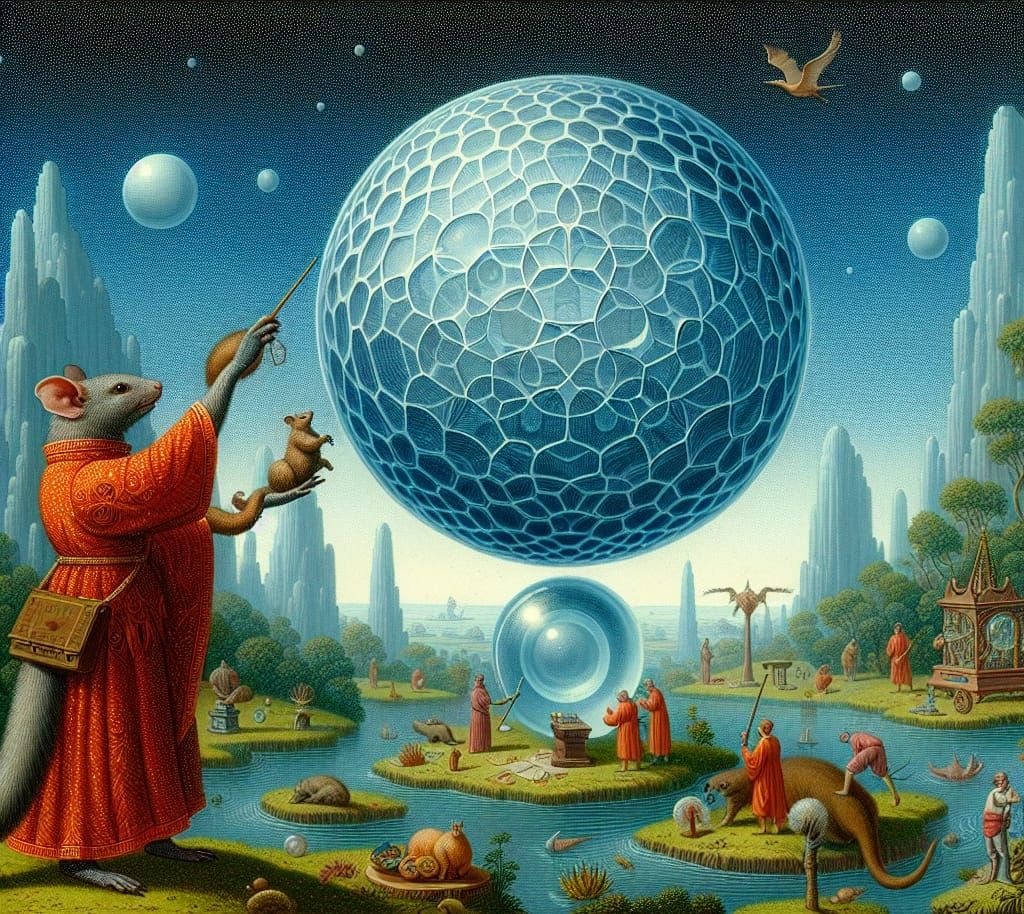 Moments of Reticulated Sanity Reticulated Glass Jones Sphere...