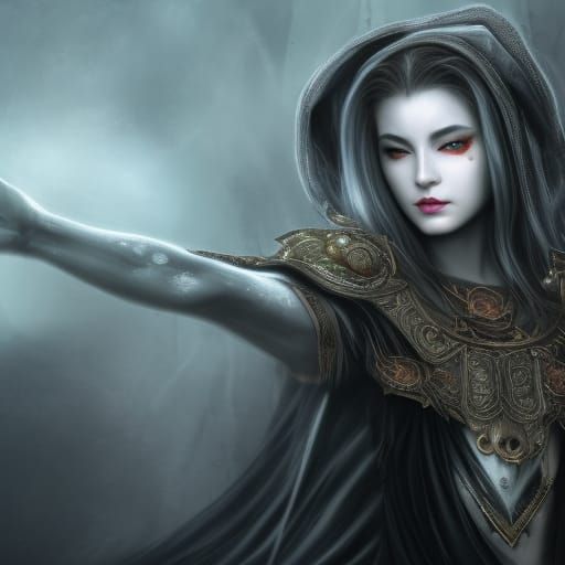 Dead Gods Prophet in Detailed Matte Painting