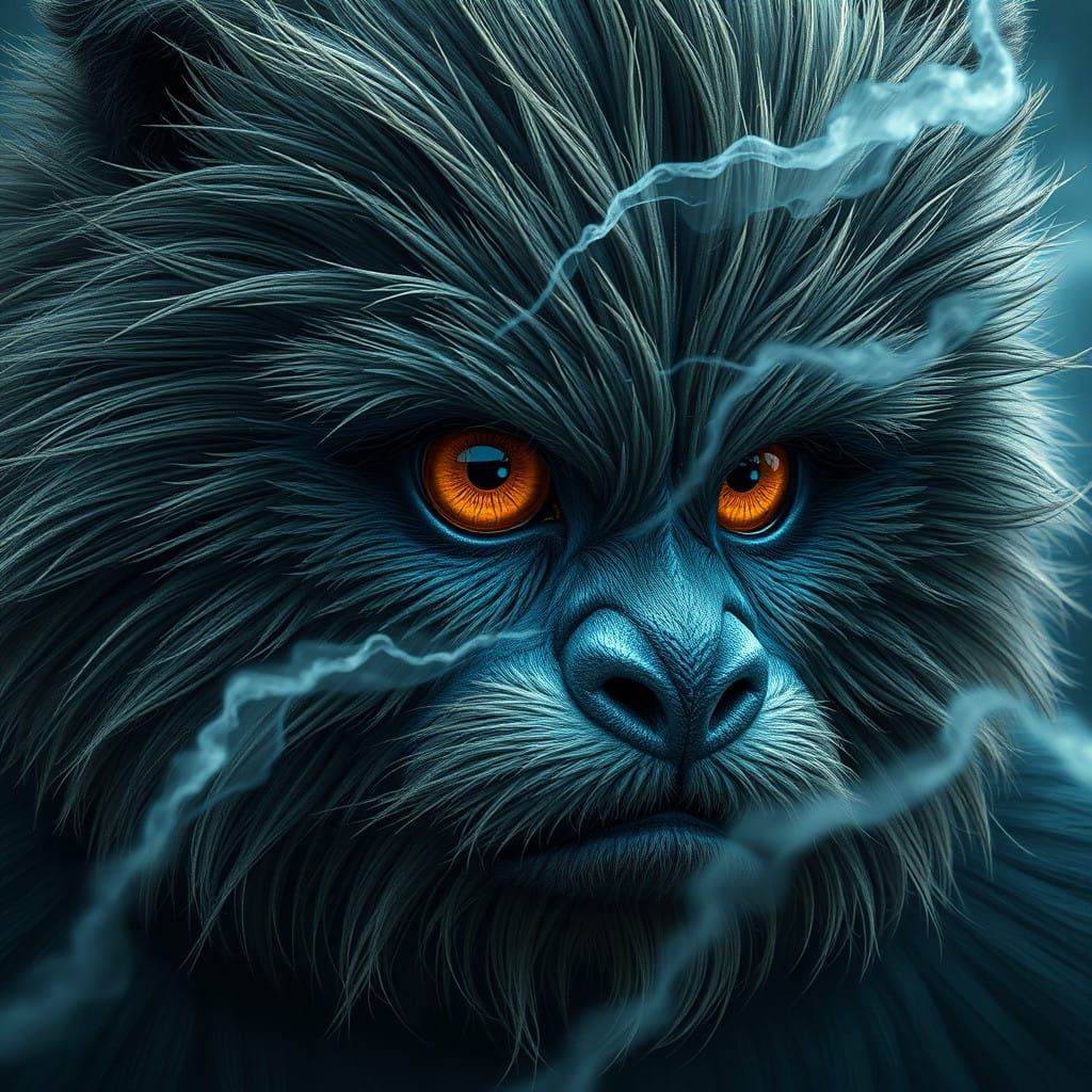 Eye of the Storm in Hyper Realistic Detail