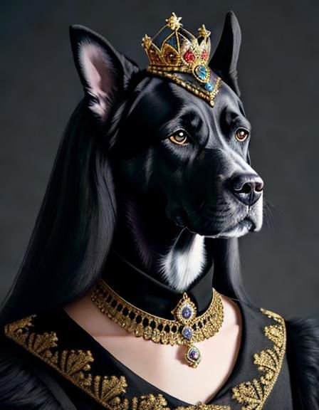 Catherine the Great Dane: Regal Canine Empress