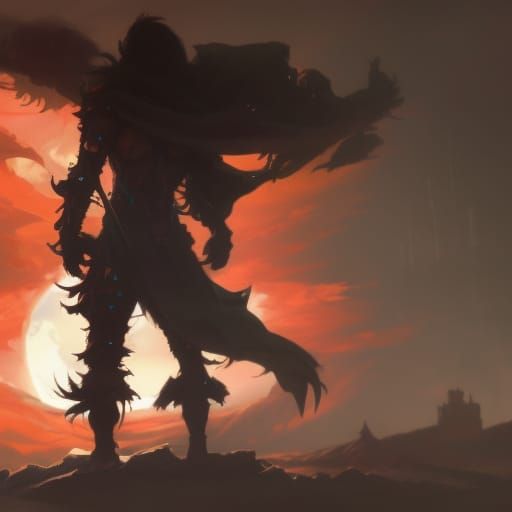Hyperdetailed Dark Fantasy Portrait with Dynamic Lighting