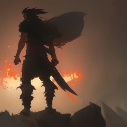 Gajeel: Dark Fantasy Concept Art in 8K