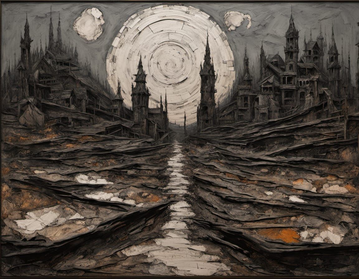 Monumental Artwork Inspired by Kiefer's Nuremberg