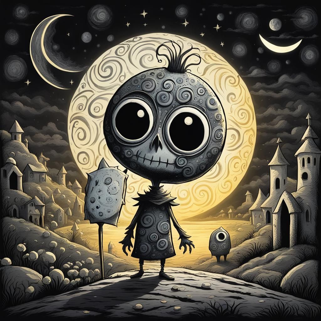 Sun Guardian and Moon Guardians in Burton Style