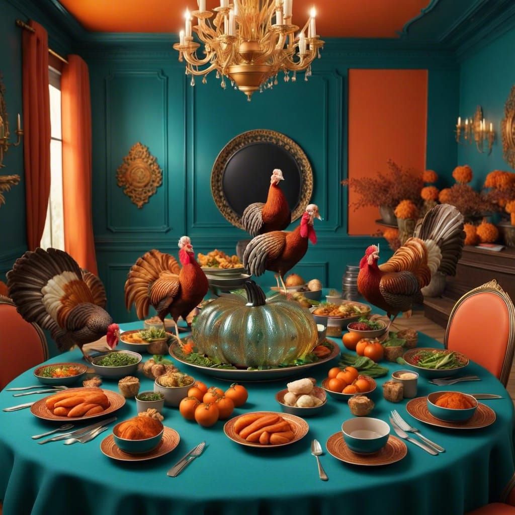 Luxurious Glass Pumpkin Art