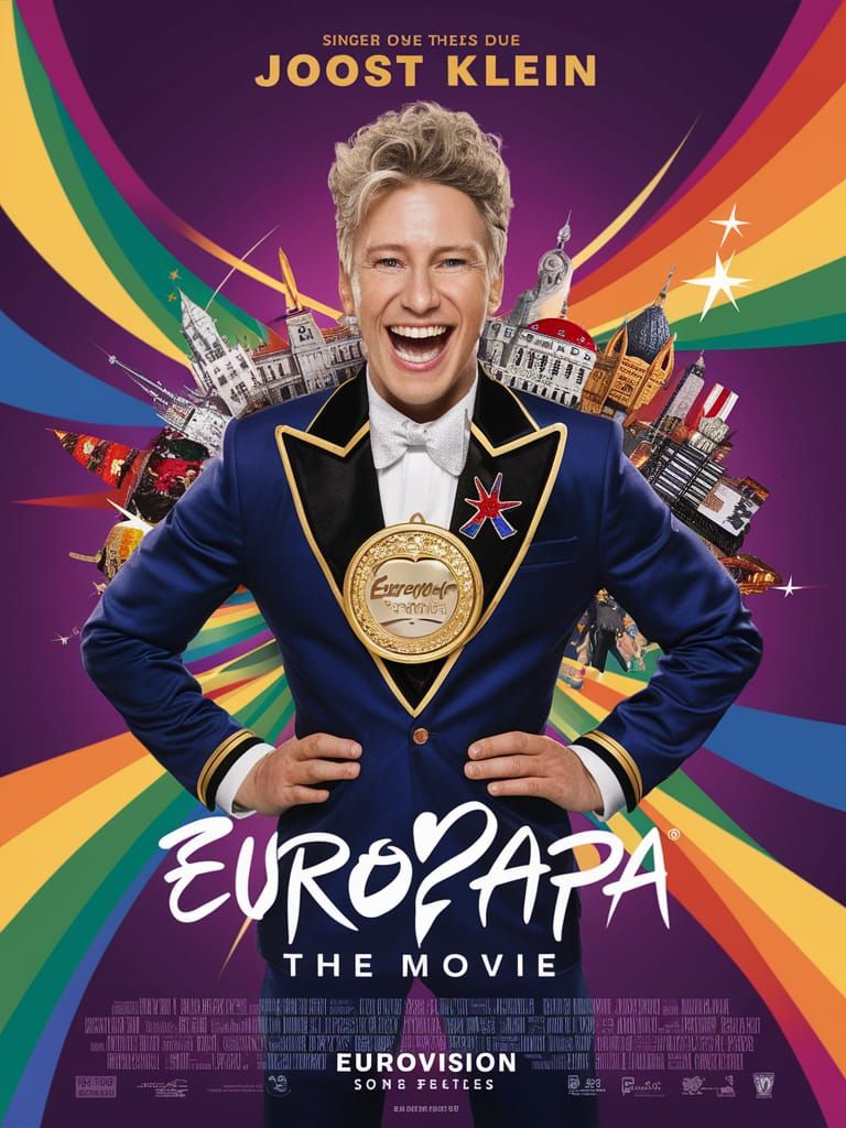 Europapa: The Movie - Eurovision Style Poster