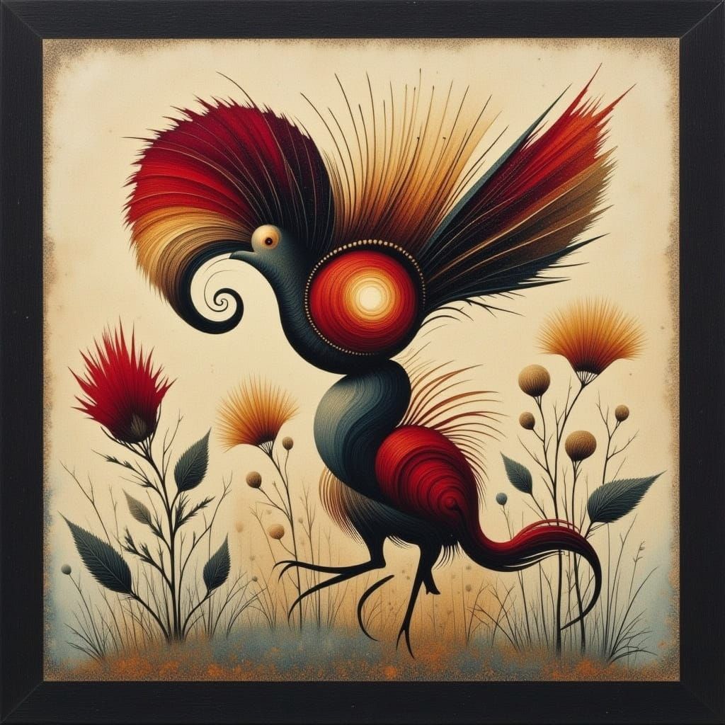 Abstract Digital Sculpture with Intricate Textures