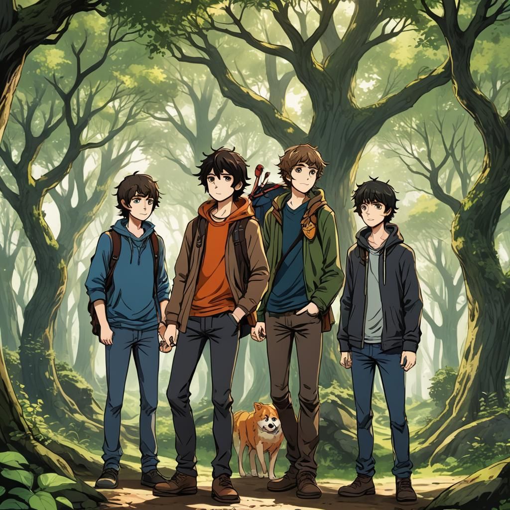 Percy Jackson and Hobbits Meet: An Anime Crossover